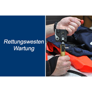 Rettungswesten-Wartung für Sostechnic Rettungswesten zzgl. Auslöse-Element